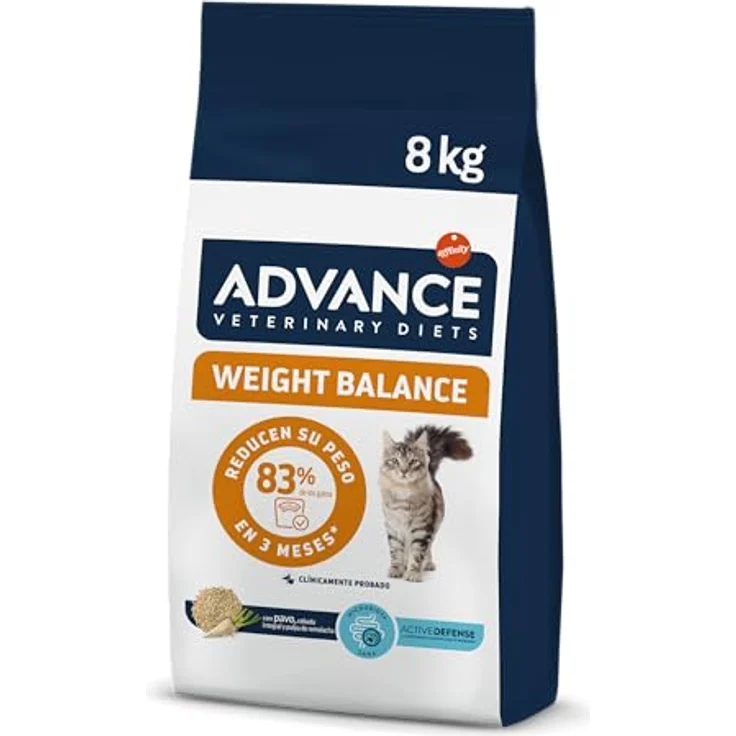 Affinity ADVANCE VETERINARY DIETS Advance Veterinary Diet Cat Weight Balance, 8 KG - Trockenfutter für Katzen mit Gewichtsmanagement – Bild 1