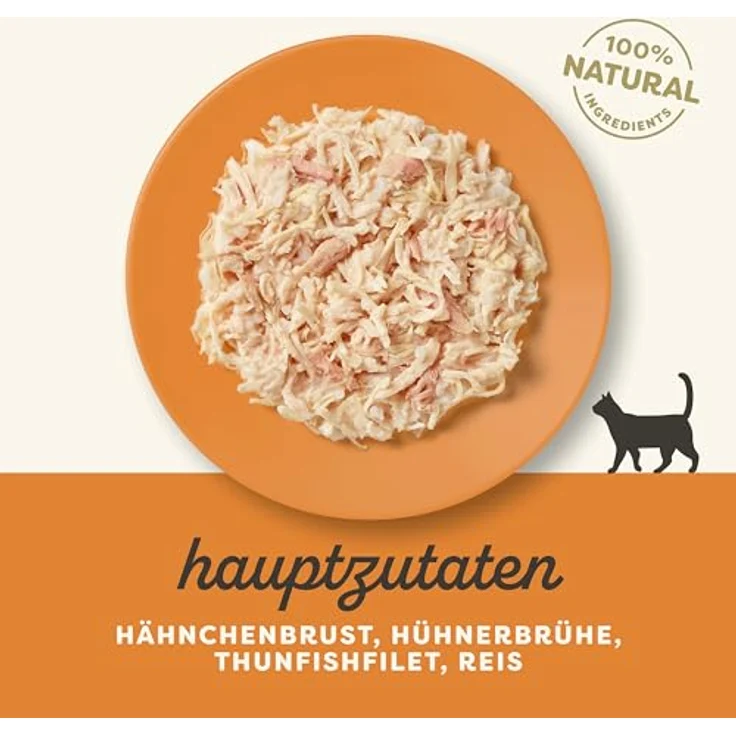 Applaws Natürliches Nassfutter für Katzen, Hühnchen mit Thunfisch in Brühe, 12 x 70g Beutel, 100% natürliche Zutaten, Premium-Protein, Omega-3 & 6 Unterstützung – Bild 4