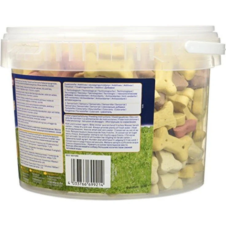 Nobby 69921 StarSnack Cookies Bones Mix, 1,3 kg Eimer für Hunde, frische Leckerbissen als Snack oder Belohnung – Bild 2
