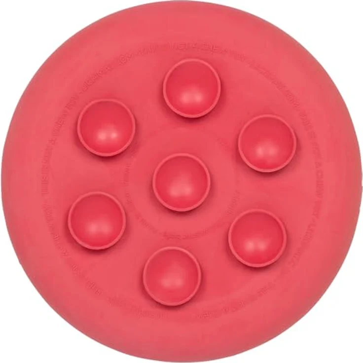 LickiMat LickiMat Antischlingnapf UFO - Leckmatte für Hunde Slowfeeder ø 19 cm, Naturkautschuk, verschiedene Farben – Bild 4