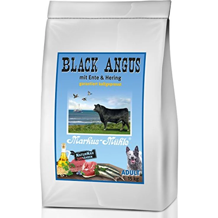 Markus Mühle Black Angus Adult, naturbelassenes Hunde-Trockenfutter, 1.5 kg – Bild 1
