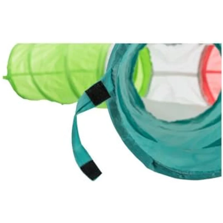 Trixie 62791 Spieltunnel für Kaninchen, stabiler Spiralfeder-Tunnel aus hochwertigem Nylon, 4 Eingänge, 3 × ø 18 × 47 cm – Bild 4