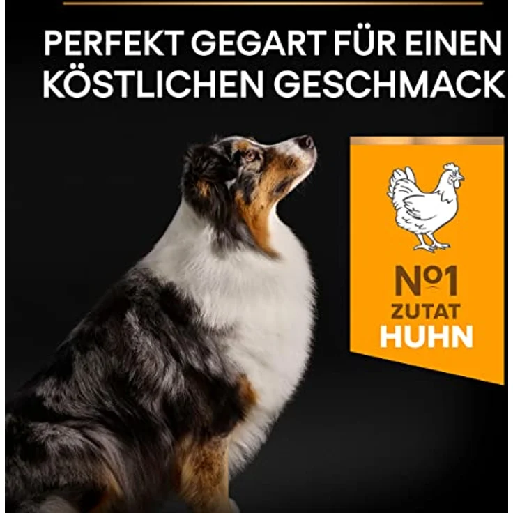 Pro Plan PRO PLAN Adult 7+ Medium & Large Age Defence Huhn, Trockenfutter für ältere Hunde, 14 kg, reich an hochwertigem Huhn, mit Omega-3-Fettsäuren und Vitamin D – Bild 4