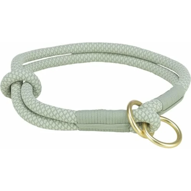 Trixie Hundetrainingshalsband, weiches Seil, mintgrün, XS, 25 cm – Bild 2