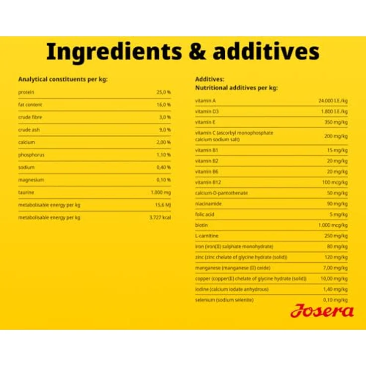 Josera Adult Lamb & Sweet Potato, 12,5kg Trockenfutter für Hunde mit 100 % Lamm, getreidefrei, unterstützt Herzfunktion und Immunsystem – Bild 10