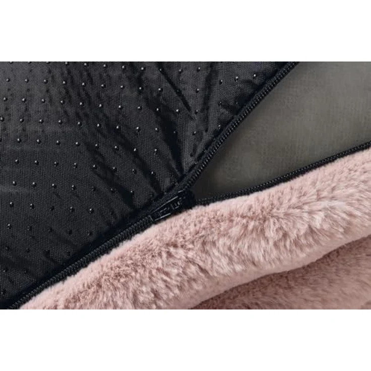 Designed By Lotte Hundekissen Reza rosa, mit recyceltem Innenbezug und rutschfester Unterseite – Bild 2