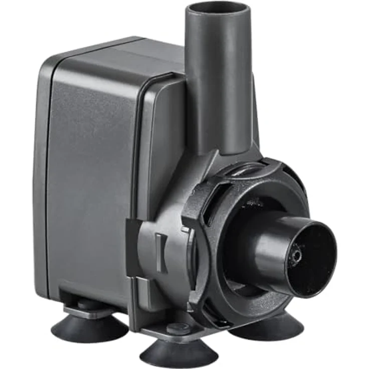 OASE 42656 OptiMax 1000 Aquarium Pumpe, regulierbarer Wasserdurchfluss bis 1000 l/h, für Süß- und Meerwasser, 12 W, einfache Fixierung mit Saughaltern – Bild 5
