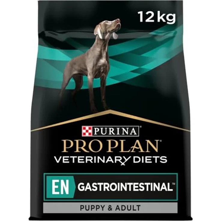 Purina Pro Plan Veterinary Diets, Hunde-Trockenfutter, 12 kg, fettarm mit mittelkettigen Fettsäuren zur Unterstützung der Darmverdauung – Bild 1