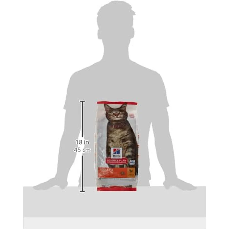 Hill's Science Plan Adult Huhn, Trockenfutter für Katzen mit hochwertigem Protein und Omega-Fettsäuren, 3 kg – Bild 6