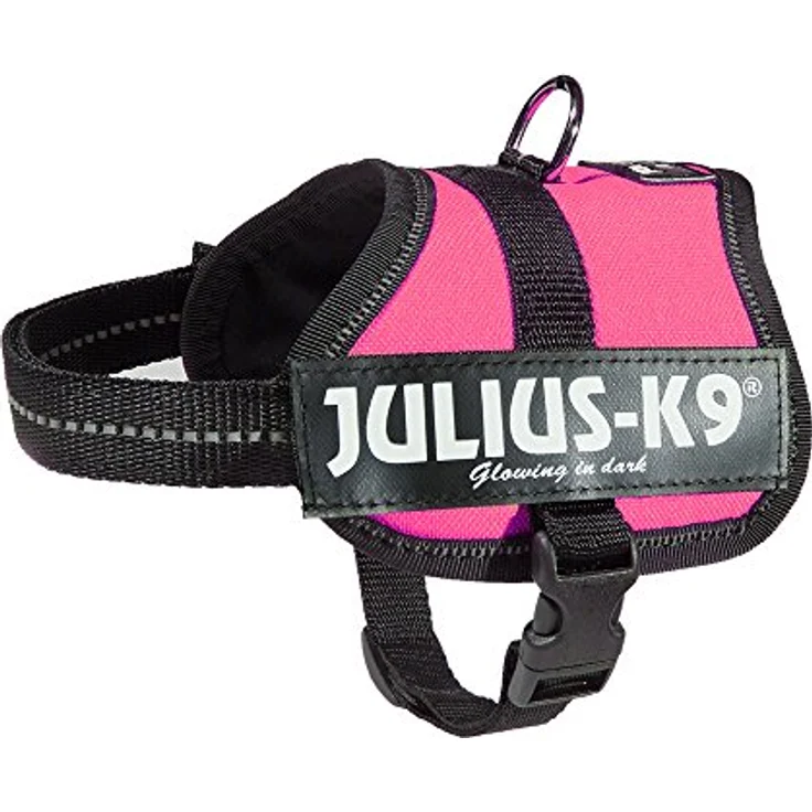 Julius-K9® Powergeschirr Baby & Mini fuchsia Baby 1 (XS) – Bild 2