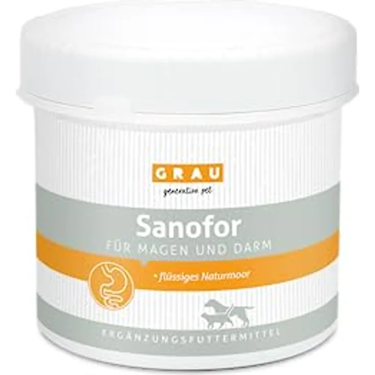 Grau Sanofor, Ergänzungsfuttermittel für Hunde zur Unterstützung der Gesundheit, 500g