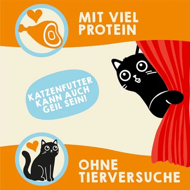Lucky Lou Lifestage Mix-Paket 30 x 200g, hochwertige getreidefreie Nassnahrung für Katzen mit hohem Proteingehalt, Made in Germany – Bild 3