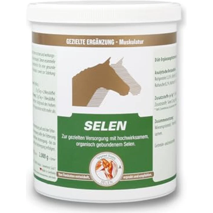 Vetripharm Equipower Selen, Diät-Ergänzungsfuttermittel für Pferde, 800g zur Stabilisierung der Muskelfasern und Verbesserung der Rittigkeit – Bild 2