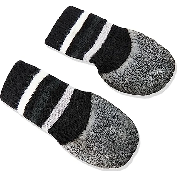 Trixie Hundesocken Anti-Rutsch 2 Stück schwarz M-L – Bild 4