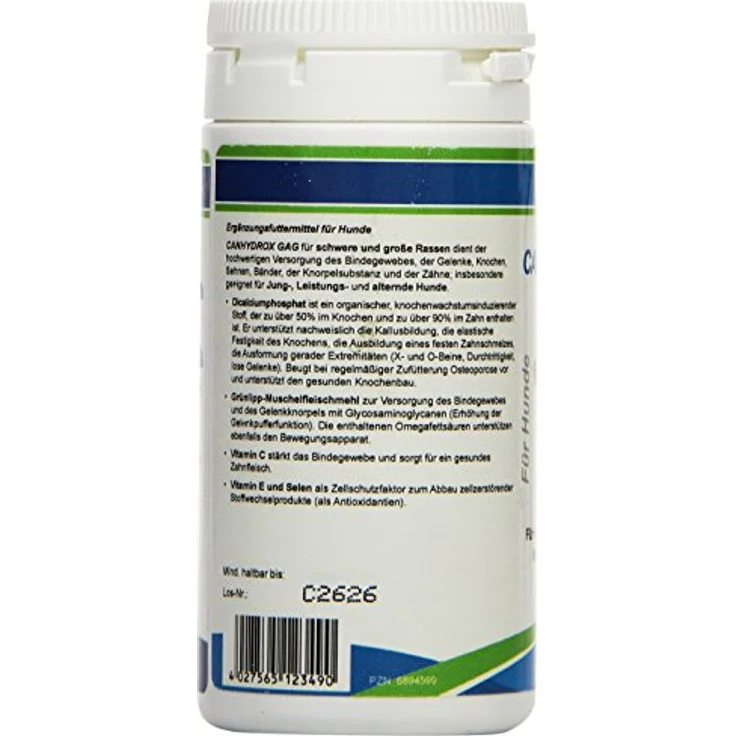Canina Canhydrox Gag Tabletten, Vitamine für Hunde zur Unterstützung des Bewegungsapparates, 1 x 0.1 kg – Bild 4