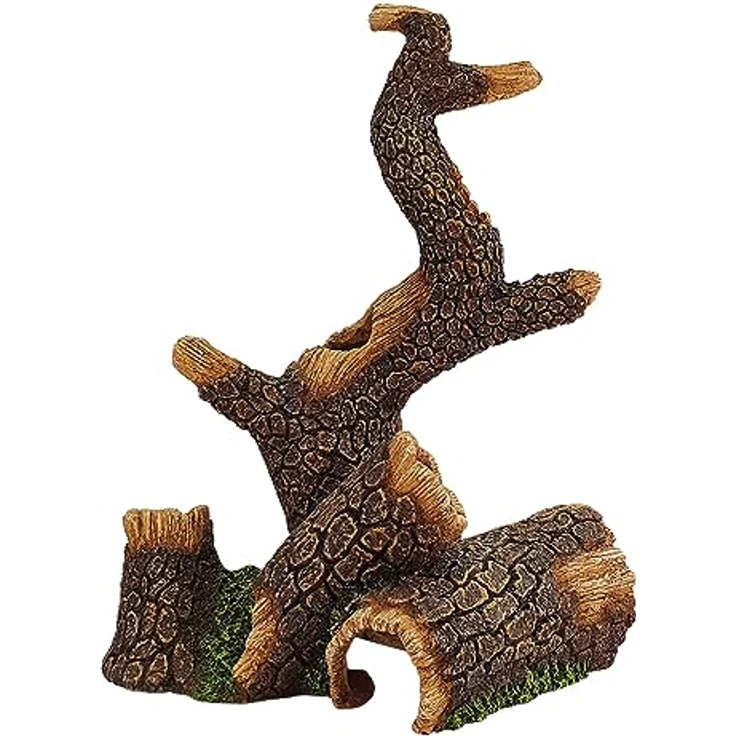 Nobby Aqua Ornaments Holz, detailgetreue Aquariendekoration aus Polyresin, 23,3 x 17 x 28,5 cm, geeignet für Süß- und Seewasseraquarien – Bild 1