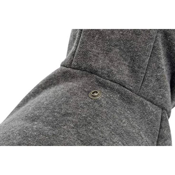 TRIXIE BE Nordic Hundepullover Flensburg, mit Kapuze und Verschlussband, atmungsaktives Polyester, warme Innenseite, bequeme Passform – Bild 5