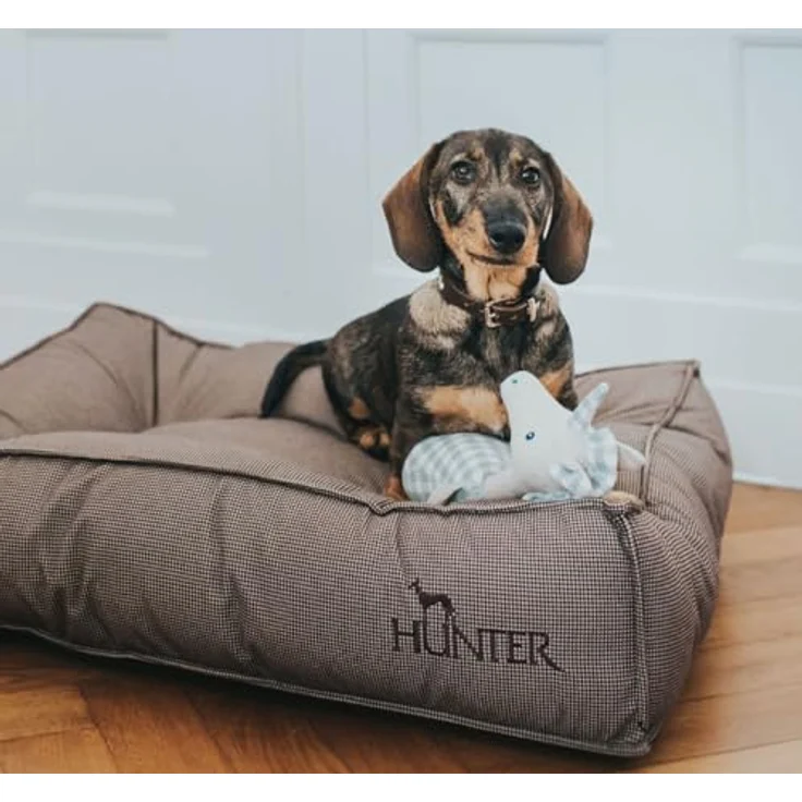 Hunter Hunde-Bett Lancaster braun S – 70x50x16 cm – Bild 4