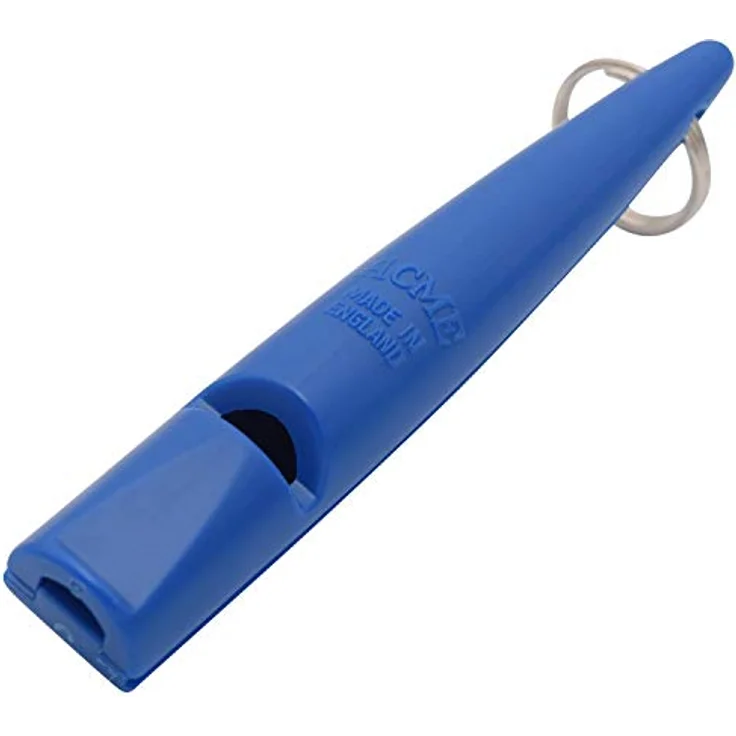 ACME Hundepfeife No. 210,5, Laut und weitreichend, Frequenzstandardisiert, inklusive GRATIS Pfeifenband, Snorkel Blue – Bild 5