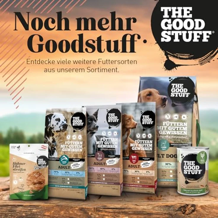 The Goodstuff Minis Adult Huhn, Hunde-Trockenfutter mit hohem Fleischanteil, 1kg – Bild 9