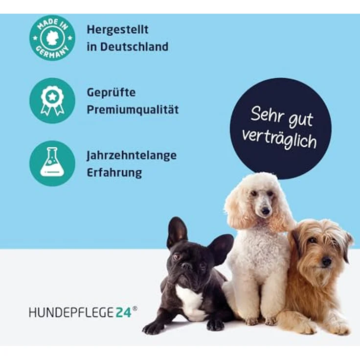 Hundepflege24 Ohrmilbenöl für Hunde, 2 x 50 ml, natürliche Ohrentropfen gegen Ohrmilben, Juckreiz und Ohrenentzündung – Bild 5