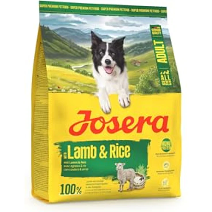 Josera All Sizes Adult Lamb und Rice, Trockenfutter für ausgewachsene Hunde aller Größen und Rassen, 900 g – Bild 3