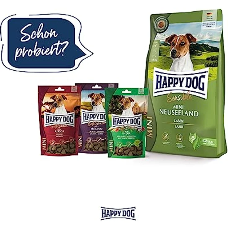 Happy Dog SoftSnack Mini Neuseeland, weizenfreier Hundesnack mit Lamm, 100 g für Hunde < 10 kg – Bild 5