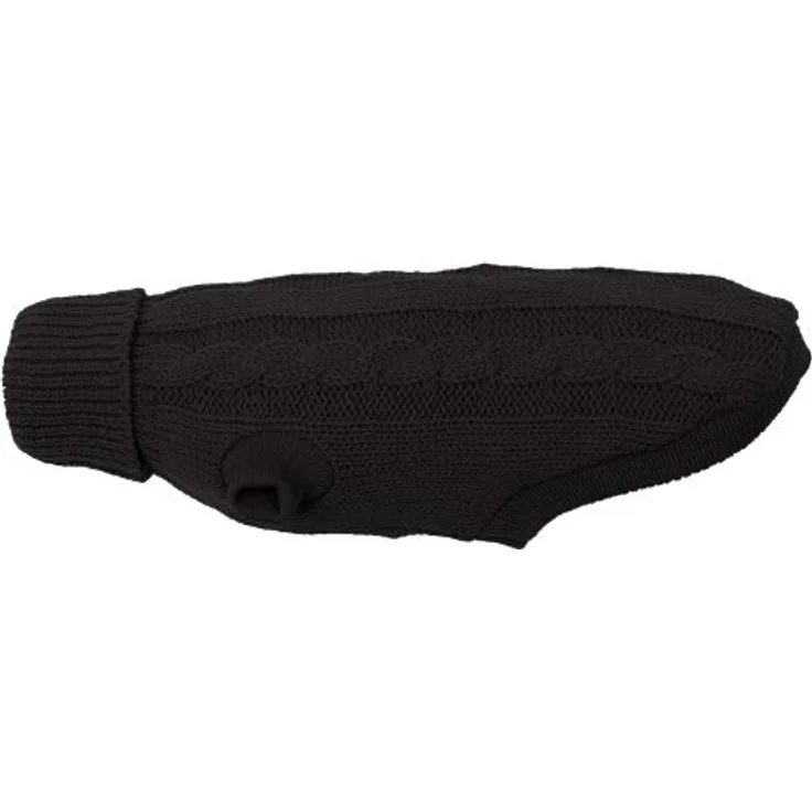 Wolters Strickpullover Zopf, Kuscheliger Hundepullover mit hohem Rollkragen, für kleine bis mittelgroße Hunde