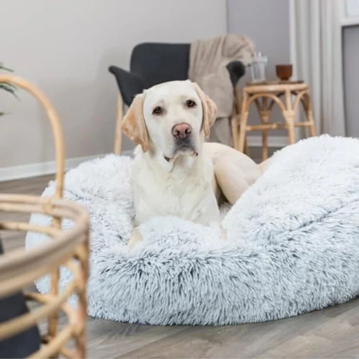 TRIXIE Tierbett Harvey weiß-schwarz für Hunde, waschbarer Bezug, Handwäsche möglich – Bild 6