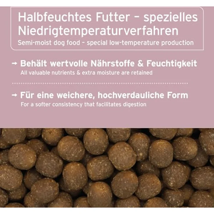 AniForte PureNature FreelandDuck, halbfeuchtes Hundefutter mit Ente und Hirse, 12,5 kg für ausgewachsene und seniore Hunde – Bild 4