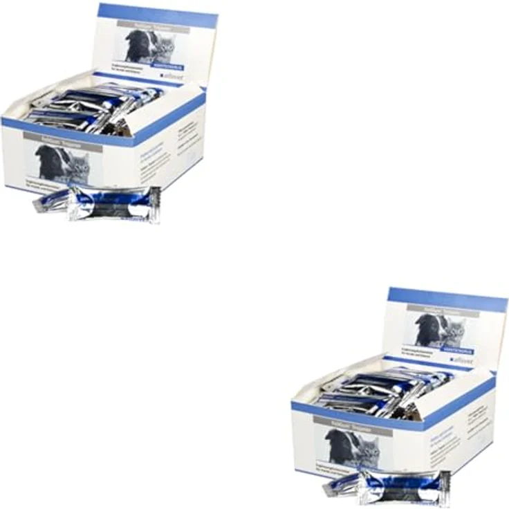 Alfavet FeliGum Trojaner Doppelpack | 2 x 30 x 10 g | Ergänzungsfuttermittel für Katzen und Hunde | Weiche Konsistenz zum Verstecken von Medikamenten – Bild 1