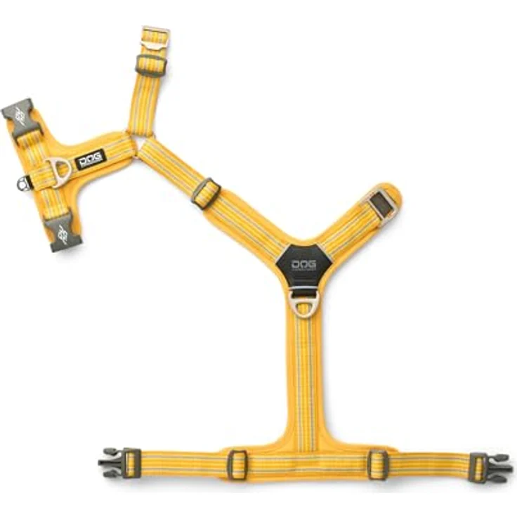 DOG Copenhagen Comfort Walk Air 3.0 Hundegeschirr, ergonomisches Geschirr mit zwei Leinenbefestigungen, Lemon, XL – Bild 4