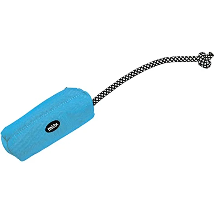 Nobby Snack Dummy Rio, Apportier-Dummy aus robustem Nylon mit reflektierendem Seil und Reißverschluss, befüllbar mit Snacks, Handwäsche bei 30°C