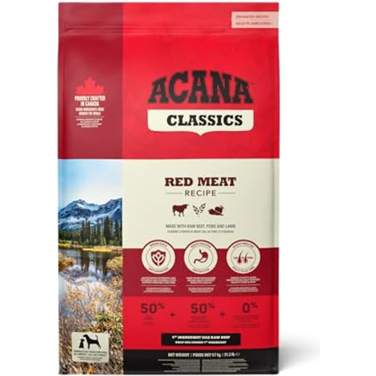 Acana Classics Classic Red, Hunde-Trockenfutter mit frischesten Zutaten, 9,7 kg – Bild 1