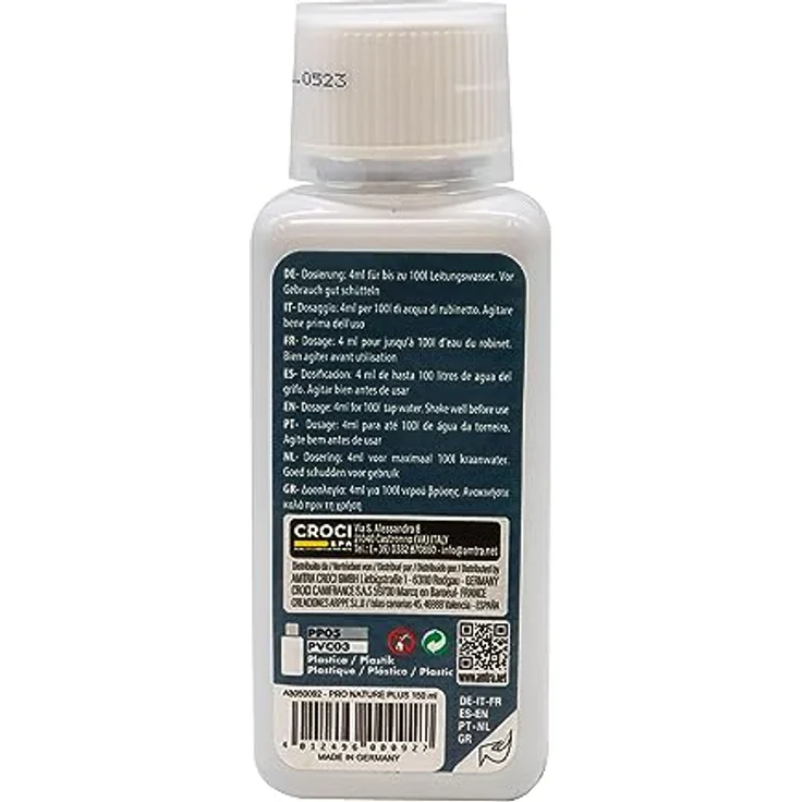 Amtra Pro Nature Plus, 150 ml Wasseraufbereiter für Süßwasseraquarien, entfernt Chlor und Schwermetalle, natürliche Biokonditionierung – Bild 2