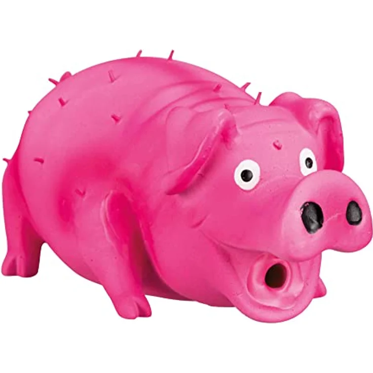 Trixie Borstenschwein, Original-Tierstimme, Latex 21 cm – Bild 2