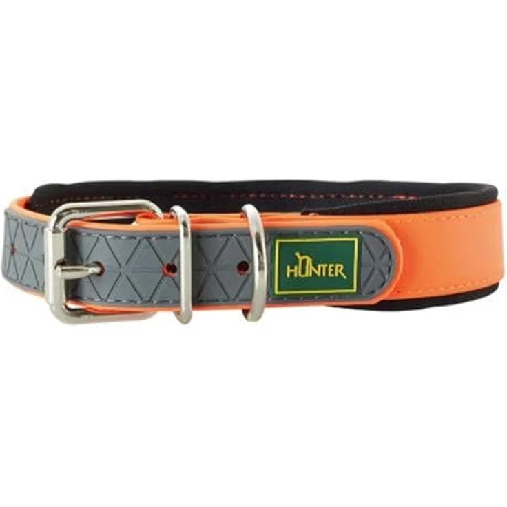 Hunter Hunde-Halsband Convenience Comfort neon-gelb S – Bild 9