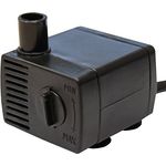 JAD SP-600 Mini-Aquarium-Pumpe 150l/h, 6W, max. 70cm Förderhöhe, 1,9m Kabel, geeignet für Süß- und Salzwasser, geräuscharm, inkl. Vorfilterkammer