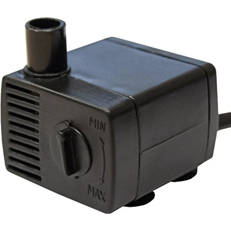 JAD SP-600 Mini-Aquarium-Pumpe 150l/h, 6W, max. 70cm Förderhöhe, 1,9m Kabel, geeignet für Süß- und Salzwasser, geräuscharm, inkl. Vorfilterkammer – Bild 1