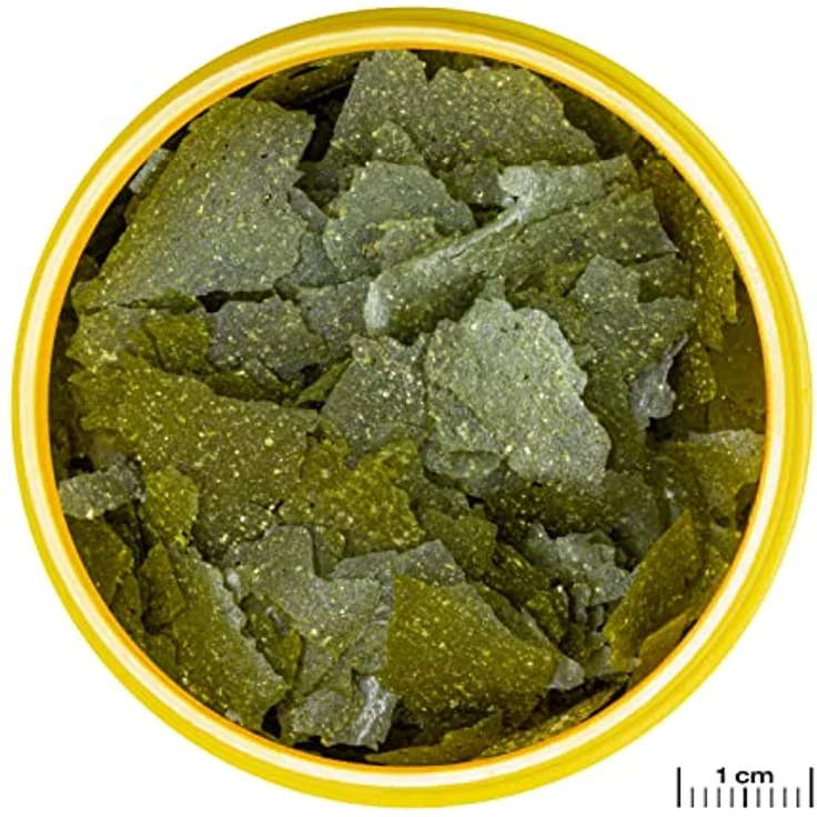 JBL PRONOVO SPIRULINA FLAKES, Fischfutter-Flocken für Aquarienfische von 8-20 cm, Größe M, 250 ml, hohe Akzeptanz mit naturbelassenen Rohstoffen – Bild 2