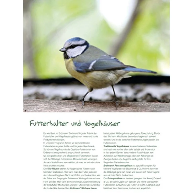 Erdtmann Meisenknödeldach, Vogelhaus mit Aufhängemöglichkeit für Netze, rot, 11 x 10 x 8 cm – Bild 4