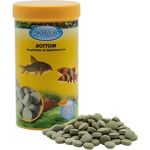 Aquaris Bottom Tabletten, Zierfischfutter für Welse und Schmerlen, 220 Stück, 145 g, sinkend für gesundes Wachstum und klares Wasser
