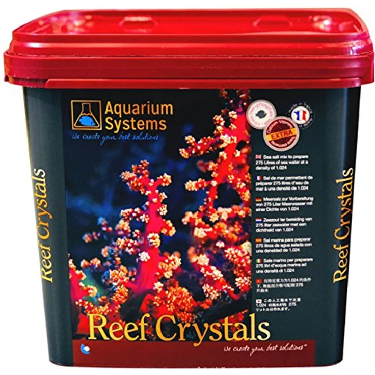 Aquarium Systems Meersalz-Riffkristalle, 20 kg, angereichert mit Vitaminen und Calcium für Reef Aquarien – Bild 1