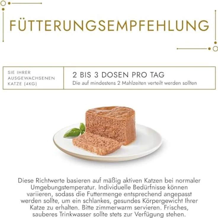 GOURMET Gold Feine Pastete, Katzenfutter in 4 Geschmacksrichtungen, 8 x 85 g – Bild 5
