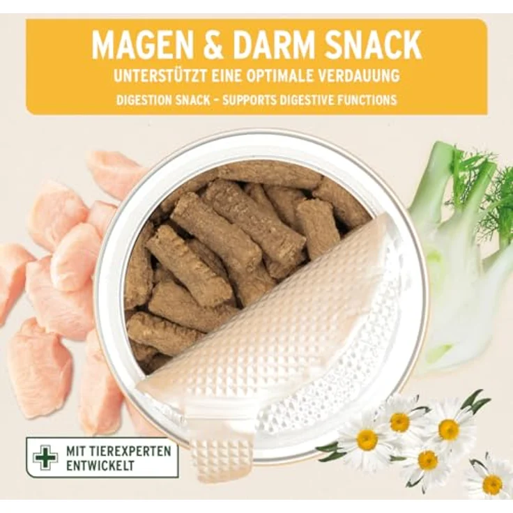 AniForte Magen & Darm Snack für Hunde 300g, getreidefreie Verdauungssnacks mit Probiotika, Heilmoor, fördert Darmregulierung, verbessert Kotbeschaffenheit, ohne Zucker – Bild 2