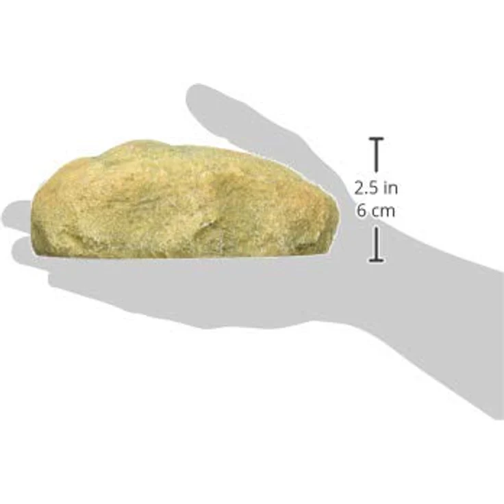 Trixie 76190 Reptilienhöhle aus Polyesterharz, 17 × 7 × 10 cm, natürliche Steppenfels-Dekoration, leicht zu reinigen – Bild 3