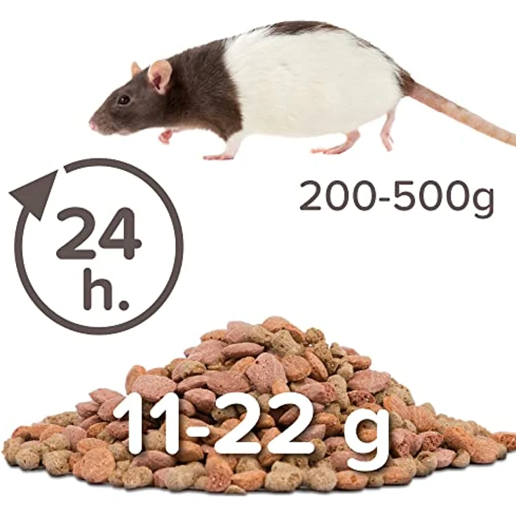 beaphar Care+ Rat 700gr, ausgewogenes Kleintierfutter für Ratten – Bild 4