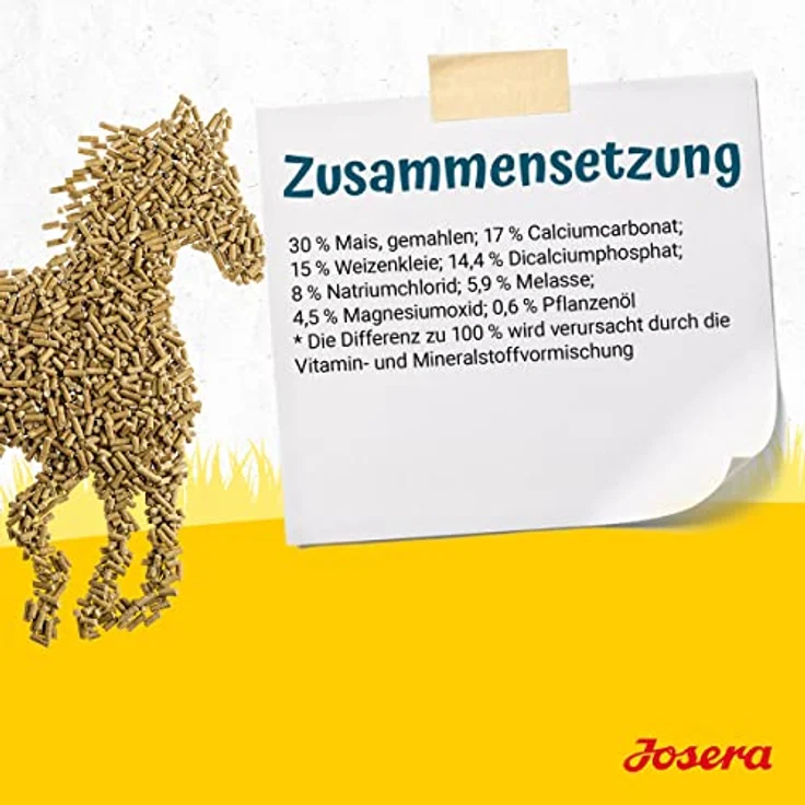 JOSERA Joker Mineral, 4 kg Mineralfutter für alle Pferderassen, Unterstützung von Haut-, Fell- und Hufgesundheit, klimaneutral, ohne Gentechnik – Bild 4