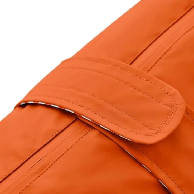 Hunter Tierbedarf Hunderegenmantel Hunde-Regenmantel Milford orange, klassisches Design, waschbar bei 30 °C, wasserfestes Material – Bild 4