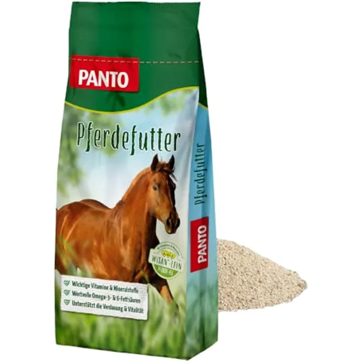 PANTO Pferdemineral P85, 25 kg Mineralfutter für Pferde, reich an Vitaminen, Mineralien und Omega-3-Fettsäuren, 3mm Pellets
